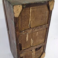 Antique Chinese Export Brass Bound Camphorwood Trunk, 19th Century