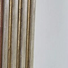 Antique French Gilt Empire Style Trumeau Mirror, circa 1920s