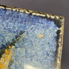 Vintage Karlsruher Majolika Nautical Ceramic Wall Tile, circa 1960s