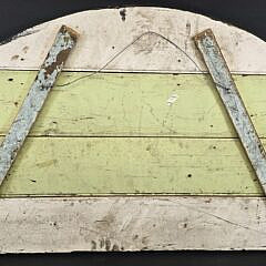 Vintage Carved and Painted Antique Style Snooker Billiards Trade Sign, 20th century
