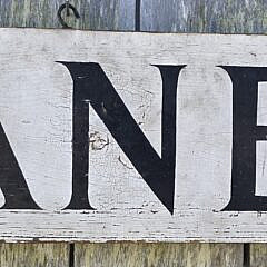 Vintage Carved and Painted “Weather Vanes” Advertising Trade Sign, 20th century