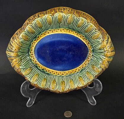 4856-955 Majolica Platter A