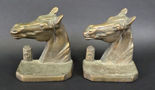 4861-955 Horse Bookends A