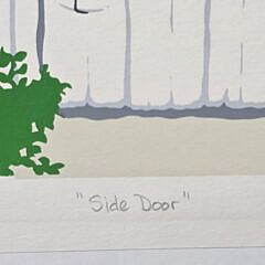 Eric Holch Limited Edition Nantucket Silk Screen, “Side Door”, 20th century