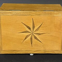 Vintage Star Inlaid Box, 20th century