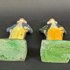 Pair of George Washington Figural Cast Iron Doorstops