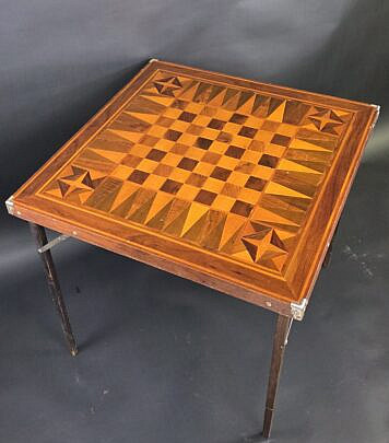 4878-955 Inlaid Card Table A