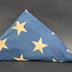 Antique World War One 48 Star United States American Flag