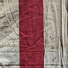Antique World War One 48 Star United States American Flag