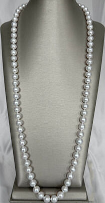 49-4960 White South Sea Pearl Necklace A IMG_0999