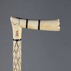 49-7000 19th Century Whaler Made Cane A 5130 JPG