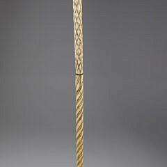 Whaler Made L-Grip Cane, 19th Century