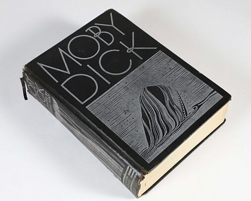 Moby Dick or the Whale, Melville, Herman; Published by Random House, New York, 1930 Illustrated by Rockwell Kent, first edition