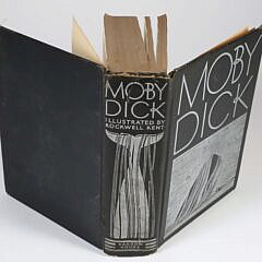 Moby Dick or the Whale, Melville, Herman; Published by Random House, New York, 1930 Illustrated by Rockwell Kent, First Edition