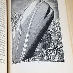 Moby Dick or the Whale, Melville, Herman; Published by Random House, New York, 1930 Illustrated by Rockwell Kent, First Edition