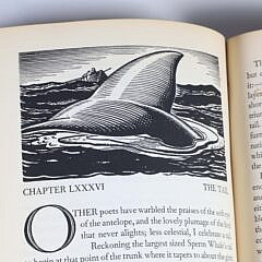 Moby Dick or the Whale, Melville, Herman; Published by Random House, New York, 1930 Illustrated by Rockwell Kent, First Edition