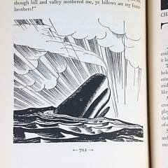 Moby Dick or the Whale, Melville, Herman; Published by Random House, New York, 1930 Illustrated by Rockwell Kent, First Edition