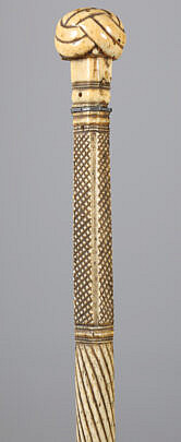 5-5715 Sailor Made Whale Ivory + Whalebone Walking Stick B_IMG_9843 3
