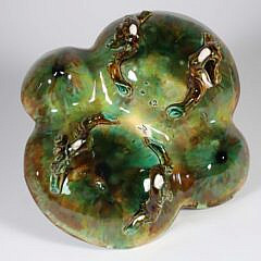 Antique George Jones Majolica Strawberry Basket