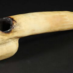 Rare and Scarce Sailor Carved "Penis Pipe", 19th Century