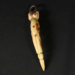 Sailor Carved Nude Female Pendant