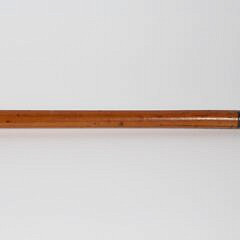 Carved Coiled Snake Grip Cane, 19th Century
