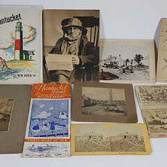 Ten Pieces of Nantucket Ephemora Including Pamphlets and Photos