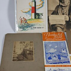 Ten Pieces of Nantucket Ephemora Including Pamphlets and Photos