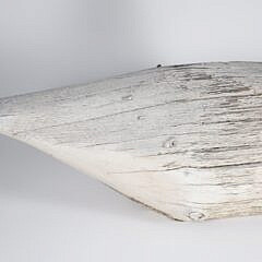 Carved Wood Folk Art Swan