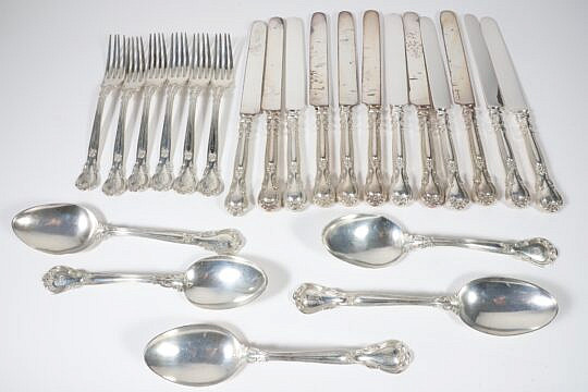 60 Partial Gorham Sterling Silver in the Chantilly Pattern
