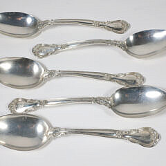 Partial Gorham Sterling Silver Flatware Service in the Chantilly Pattern, Approximately 34 Troy Ounces