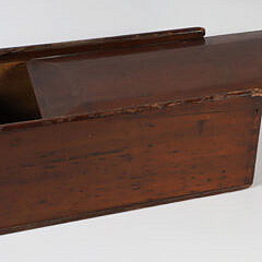 19th Century Pine Candle Box