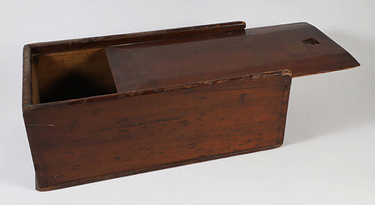 19th Century Pine Candle Box
