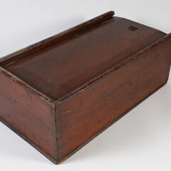 19th Century Pine Candle Box