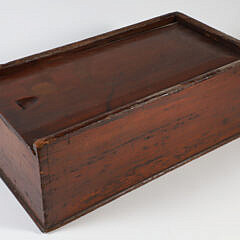 19th Century Pine Candle Box