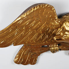 Carved and Gilt American Eagle