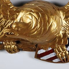 Carved and Gilt American Eagle