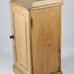 Antique English Pine Bedside Stand