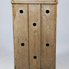 Antique English Pine Bedside Stand