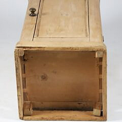 Antique English Pine Bedside Stand