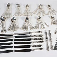 8-5682 Tiffany Persian Pattern Sterling Flatware A 9139 JPG
