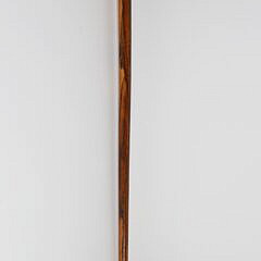 Carved and Engraved Rearing Cobra Grip Walking Stick, 19th Century
