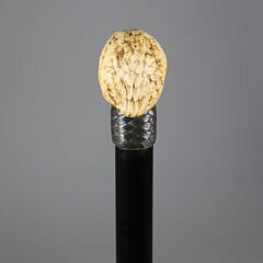 Carved Eagle Head Grip Walking Stick, 19th Century