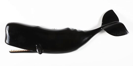 Vintage Carved Wood Sperm