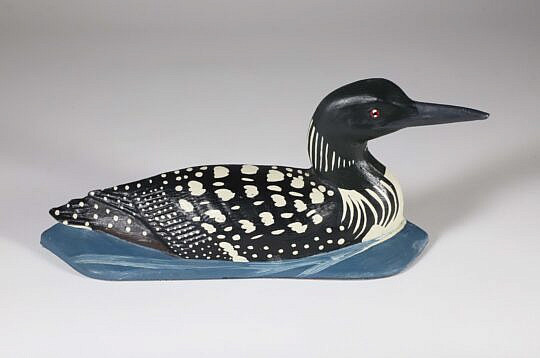 Loon Door Stop Signed Egan