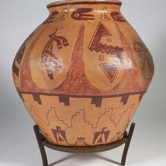 Mata Ortiz Style Earthenware Jar, Mexico, 20th Century