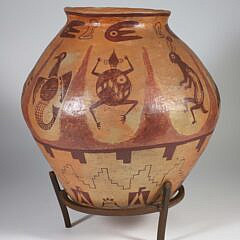 Mata Ortiz Style Earthenware Jar, Mexico, 20th Century