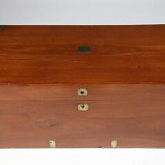 Antique Brass Bound Camphorwood Trunk