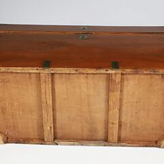 Antique Brass Bound Camphorwood Trunk