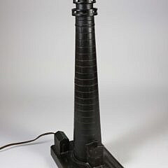 Patina Bronze Electrified Lighthouse Lamp